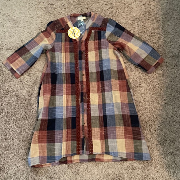 NWT HAYDEN GIRLS SHIRT DRESS SIZE L 11/12 - Picture 1 of 5